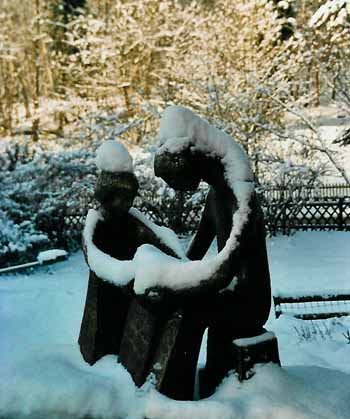 Skulptur Schnee